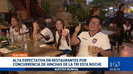 El partido de esta noche genera alta expectativa comercial. Los negocios del norte de la urbe se alistan para recibir a los aficionados. Un reportaje de Bernarda Cevallos