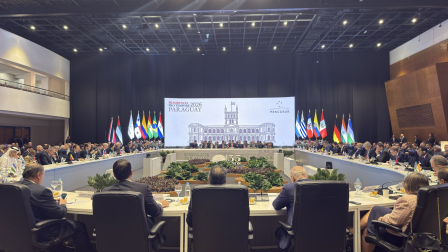 Sus miembros fundadores son Argentina, Brasil, Paraguay y Uruguay