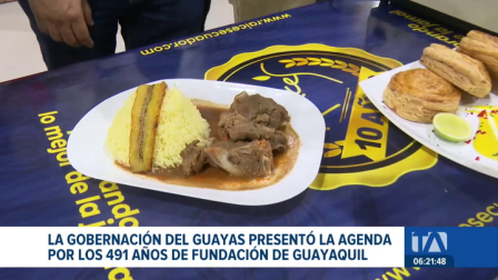 La Gobernación del Guayas presentó la agenda oficial y el plan de seguridad para las fiestas julianas. 8 000 policías blindarán a Guayaquil. Un reportaje de Camila Guevara