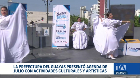 Arrancan los festejos julianos y la Prefectura del Guayas anunció ferias comunitarias, conciertos masivos y activaciones artísticas gratuitas. Un reportaje de Ever Moreira