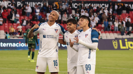 01 de julio del 2026 Encuentro entre Liga de Quito vs Orense por LigaEcuabet en el estadio Rodrigo Paz.  API/HENRY LAPO