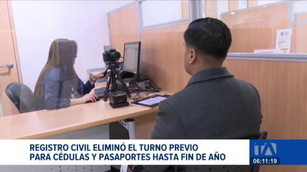 El Registro Civil anunció que hasta fin de año los usuarios podrán tramitar sus documentos de identidad sin turno previo. Un reportaje de Juan Miguel Rodríguez