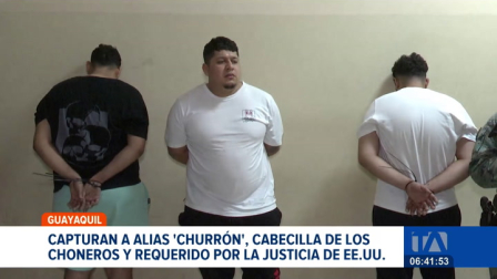 El Bloque de Seguridad detuvo al presunto cabecilla en el sector de La Alborada, en Guayaquil. El sujeto es señalado como el nexo clave con el Cártel de Sinaloa para el envío de cargamentos de cocaína.