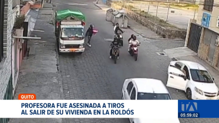 El crimen quedó registrado por cámaras de seguridad. La docente fue interceptada por dos hombres armados cuando salía de su vivienda. Un reportaje de Juan Miguel Rodríguez