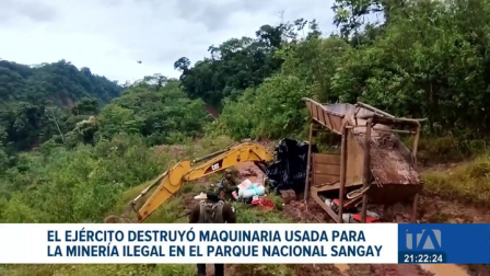 La intervención militar desmanteló maquinaria ilícita con un impacto económico de 800 mil dólares. Se reportaron incidentes durante la acción.