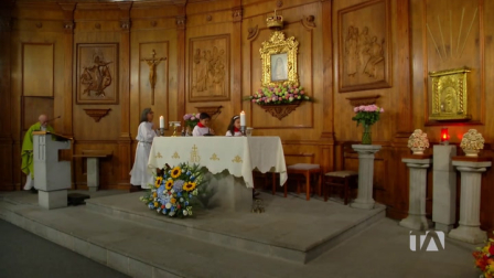 Misa del domingo 5 de julio del 2026, con el padre Allan Mendoza, desde la Capilla La Dolorosa del colegio San Gabriel de Quito
