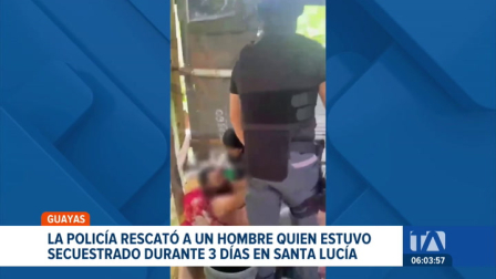 Un operativo de la Unase permitió la liberación de un ciudadano que permaneció tres días secuestrado. Los captores exigían USD 300 mil para liberarlo. Un reportaje de Camila Guevara