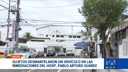 La víctima relató que en pocos minutos delincuentes lograron sustraer las piezas mecánicas de su auto. Moradores del sector denuncian falta de control. Un reportaje de Juan Miguel Rodríguez