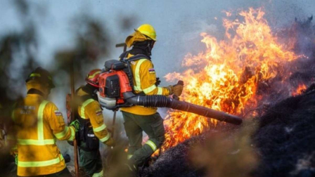Entre julio y septiembre hay más riesgos de incendios forestales en Ecuador.