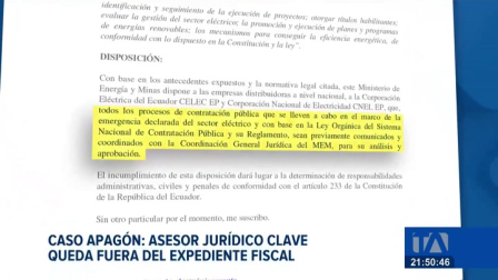 Pese a su rol en los millonarios contratos con Progen y ATM, el funcionario no constaría en el proceso que costó cerca de USD 200 millones. Un reportaje de Fausto yépez