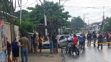 Un abogado y su hijo fueron asesinados en Chone, provincia de Manabí.