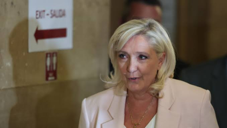 Marine Le Pen anunció su candidatura a la presidencia de Francia para 2027