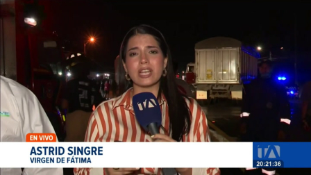 El hecho se registró la tarde de este martes en el sector Virgen de Fátima, en la provincia del Guayas, e involucró a varios vehículos. Un reportaje de Astrid Singre