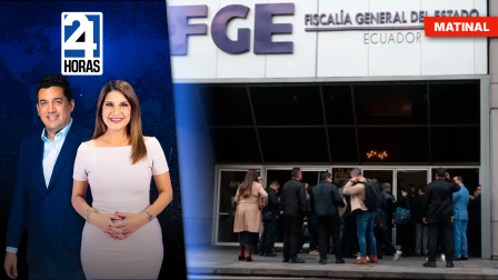 Revise las noticias más destacadas de Ecuador en nuestro Noticiero 24 Horas Emisión Matinal del miércoles 8 de julio del 2026. Con Liz Valarezo y Milton Pérez.