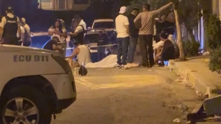 Cuatro personas fueron asesinadas en un ataque armado en un velorio en Manta.
