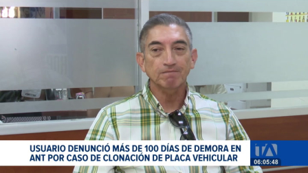 Un ciudadano denuncia demora de la ANT para inhabilitar una placa clonada, pese a existir una disposición de la Fiscalía. Un reportaje de Juan Miguel Rodríguez