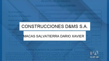 Mientras la autoridad local y su esposa cumplen prisión preventiva, se investiga el crecimiento económico de una empresa suya nacida en 2025. Un reportaje de Carlos Sacoto