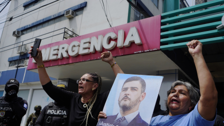 Aquiles Alvarez, alcalde de Guayaquil, fue trasladado a un hospital privado este miércoles 8 de julio
