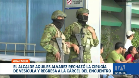 Aunque los exámenes médicos recomendaron una intervención por cálculos en la vesícula, el burgomaestre y su esposa decidieron no avalarla.