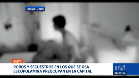Aumenta el uso de escopolamina para cometer delitos en Quito. La Policía que emite recomendaciones urgentes para evitar ser víctimas de estos delitos. Un reportaje de Mishell Villacís