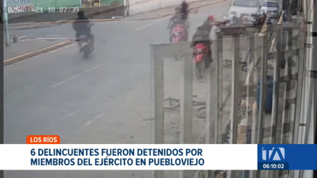 Una rápida respuesta militar permitió la detención de una banda delictiva en la provincia de Los Ríos, tras ser captados atacando comercios y transeúntes. Un reportaje de Catalina García