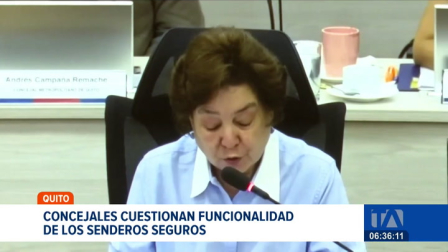 Concejales criticaron los resultados y la funcionalidad del proyecto Senderos Seguros. El alcalde Pabel Muñoz planteó modificar el nombre de la iniciativa. Un reportaje de Stephany Paz