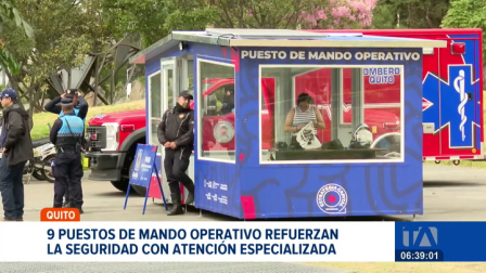 Nueve centros de monitoreo preventivo operan en puntos estratégicos y plazas de Quito. Estos espacios atienden denuncias de robos y crisis varias. Un reportaje de Brigette Mancheno