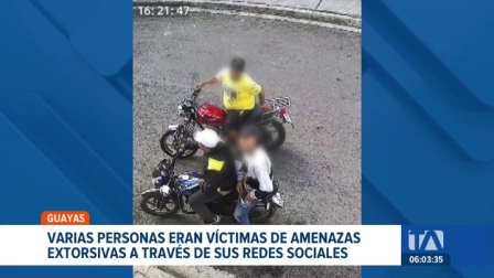 Una operación policial dejó diez personas aprehendidas, entre ellas tres menores de edad. Esta red criminal era coordinada por internos de centros carcelarios. Un reportaje de Camila Guevara