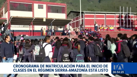 El Ministerio de Educación estableció las fechas de matrículas para el año lectivo 2026-202. Se estima que el sistema reciba 1.8 millones de estudiantes. Un reportaje de Nathalie Jiménez
