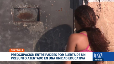 Mensajes extorsivos causaron pánico en un colegio de Guayaquil. Delincuentes exigían un pago de USD 2 mil para no atentar contra las institución. Un reportaje de Paula Kuhn