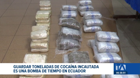 El almacenamiento de droga representa un riesgo por posibles intentos de recuperar la mercancía. Las autoridades aceleran los procesos de eliminación. Un reportaje de Catalina García