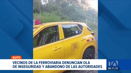 Moradores del sur de Quito denuncian el abandono de las autoridades ante el incremento de delitos. Exigen una intervención policial urgente. Un reportaje de Brigette Mancheno