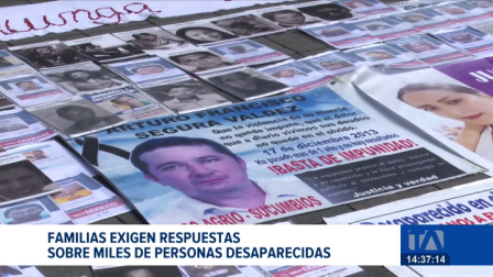 La Asociación de Familiares y Amigos de Personas Desaparecidas en Ecuador expuso la falta de celeridad en investigaciones pendientes. Un reportaje de María Gracia Chacón