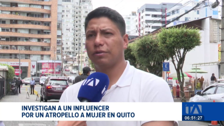 Un influencer es investigado por el atropello y muerte de una mujer en el norte de Quito. El conductor recibió medidas sustitutivas. Un reportaje de Juan Miguel Rodríguez