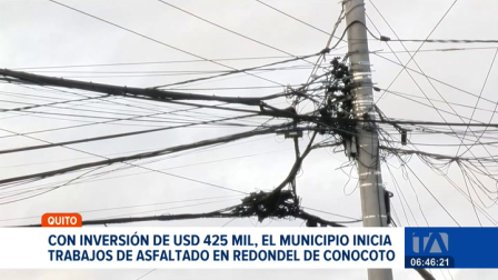 La intervención integral arranca este lunes con el fin de mejorar la movilidad y la infraestructura peatonal de la parroquia de Conocoto. Un reportaje de Gustavo Jaramillo