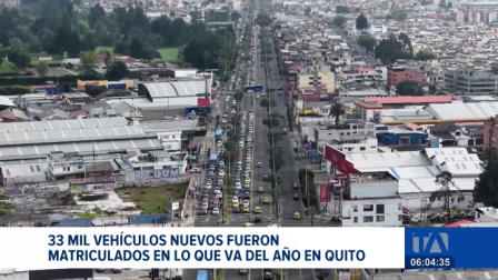 Las estadísticas de matriculación confirman la expansión del parque automotor en la capital, registrando 33 000 autos nuevos en lo que va del 2026. Un reportaje de Stephany Paz