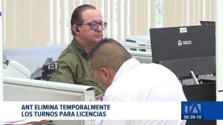 Desde el 20 de julio, la ANT aplicará una reestructuración temporal en su servicio de emisión de licencias para optimizar los tiempos de espera. Un reportaje de Brigette Mancheno