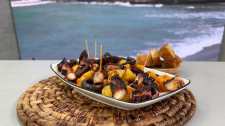 Este martes 14 de julio del 2026 preparamos pulpo a la gallega, la receta de Cocinando esTAmañana, junto al chef Felipe Campana.