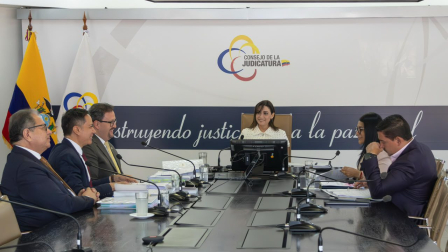 El Pleno de la Judicatura realizó una sesión este 14 de julio de 2026.