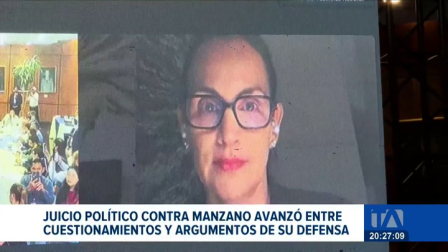 La exministra de Ambiente no asistió de forma presencial para su defensa, mientras los legisladores del correísmo expusieron sus pruebas. Un reportaje de Karen Haro