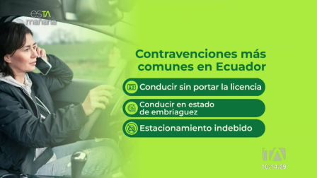 El abogado de tránsito, Augusto Garcés responde a las dudas sobre las contravenciones de tránsito de nuestros televidentes en esTAmañana.