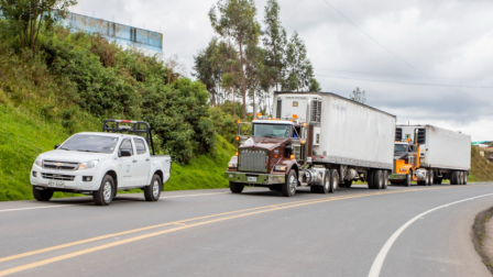 Los transportistas de carga pesada podrán circular libremente en Colombia.