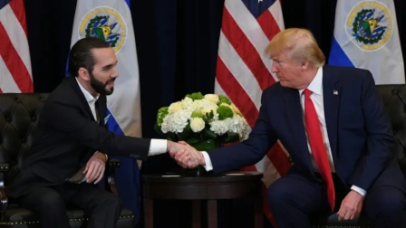 Donald Trump recibirá en la Casa Blanca a Nayib Bukele.