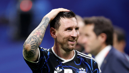 Lionel Messi después de la victoria a Inglaterra en la semifinal del Mundial 2026.