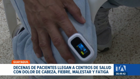 Las casas de salud de Guayaquil registran una alta afluencia de ciudadanos con problemas respiratorios en las últimas semanas. Un reportaje de Jazmín Solís