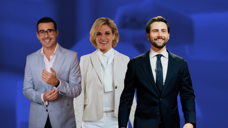 Andres Guschmer, Cinthya Viteri y Niels Olsen son las principales figuras de ADN en Guayas para las seccionales.