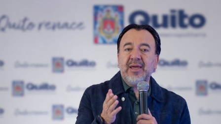 El alcalde de Quito, Pabel Muñoz, podrá ser candidato a la reelección en las elecciones seccionales.
