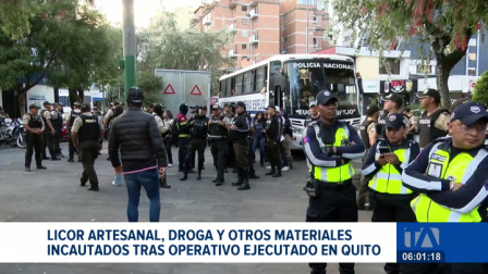 Autoridades intervinieron sectores críticos de Quito. 30 ciudadanos extranjeros fueron retenidos por no portar su documentación. Un reportaje de Brigette Mancheno