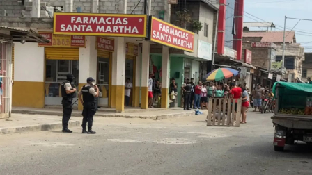 Un estudiante fue asesinado tras salir del colegio en Montecristi, Manabí.