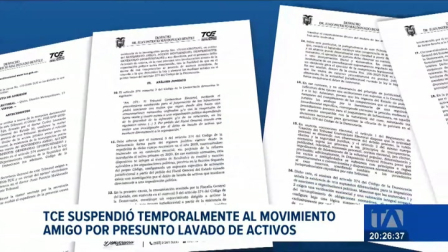 El Tribunal Contencioso Electoral aplicó la medida sobre la agrupación política encargada de auspiciar a los cuadros de la Revolución Ciudadana. un reportaje de Estefania Vaca